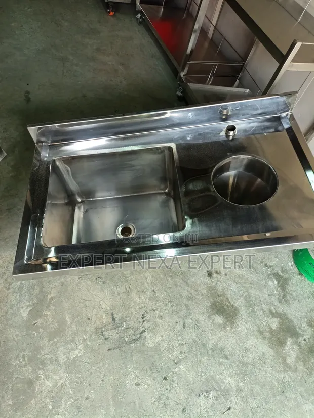 Stainless Steel Sluice Sink - 1