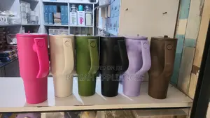 Kikombe cha Thermos cha 1200ml chenye Kishikio Kinachozunguka