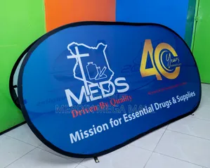 Pop Up Flag with Stand & Branding