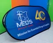 Pop Up Flag with Stand & Branding - 1