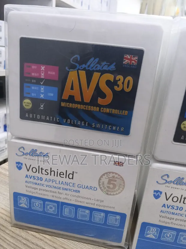 Brand New Sollatec Automatic Voltage Guard - 1