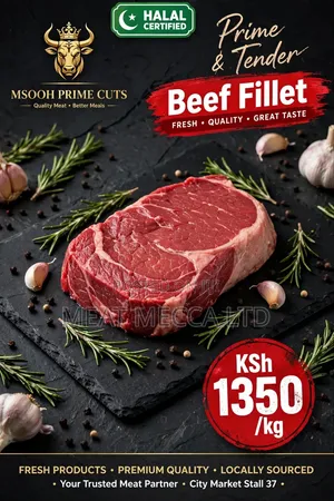 Nyama Bora ya Fillet ya Ng'ombe