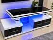 Boss Office Products TV Stand yenye LED - Nyeupe - 2