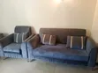 Set ya Sofa 7 za Velvet Nyeusi - 2