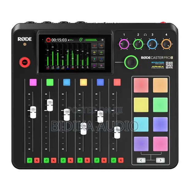 Rodecaster Pro II Integrated Audio Production Studio - 1