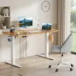Electric Office Desk | 1.8M Adjustable Modern Home Studio Table - 1