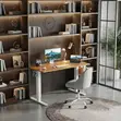 Electric Office Desk | 1.8M Adjustable Modern Home Studio Table - 2