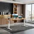 Electric Office Desk | 1.8M Adjustable Modern Home Studio Table - 4