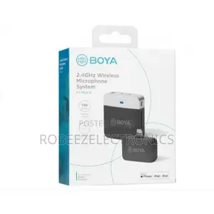 Boya BY-M1LV-D Wireless Lavalier Microphone for Apple iOS