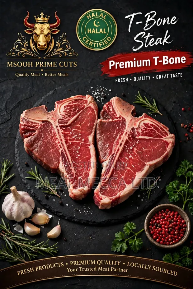 Premium Beef T-Bone Steak - 1