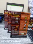 A5 Acrylic Menu Stand / Table Flag - 2