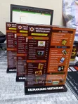 A5 Acrylic Menu Stand / Table Flag - 3