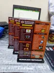 A5 Acrylic Menu Stand / Table Flag - 4