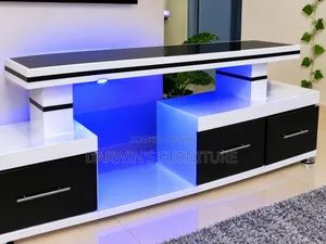 Kisimamio cha TV Kipya cha Boss Office Products chenye Nuru za LED
