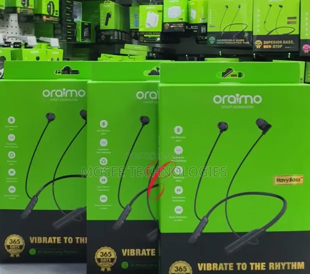 Oraimo Necklace Lite Vibrating Call Alert Headset - 1