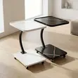 2-Piece Portable Coffee Stools - Black - 3