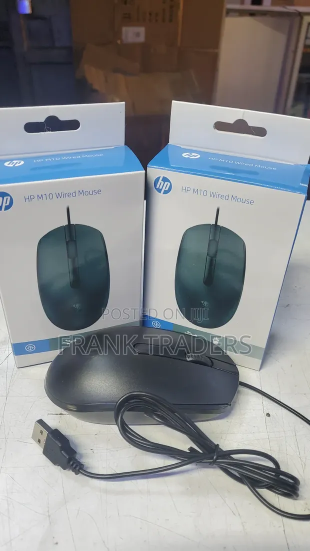 HP M10 Wired USB Mouse - 1