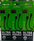 Oraimo RobustLine OCD-114M Micro USB Cable (1m, Nyeusi) - 2