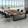 2.4m Meeting Table | Executive Boardroom Office Table - 5