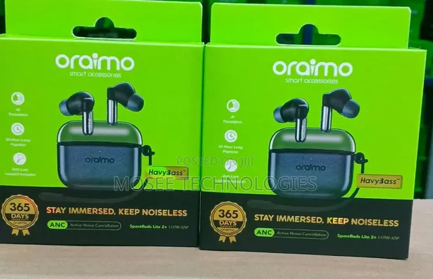 Oraimo SpaceBuds Lite 2+ 50H Long-Play Earbuds - 1