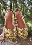 Zara Woven Fisherman Slingback Flat Sandals Size 37-42 - 2