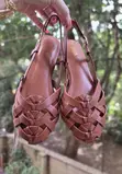 Zara Woven Fisherman Slingback Flat Sandals Size 37-42 - 3
