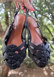 Zara Woven Fisherman Slingback Flat Sandals Size 37-42 - 5