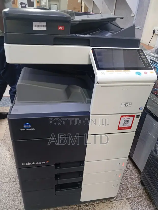 Konica Minolta Bizhub C454e Color Laser MFP - 1