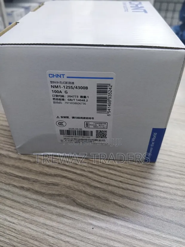Chint MCCB 100A 4-Pole - 1