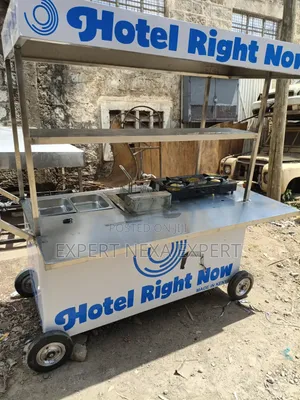 Brand New Stainless Steel Food Cart