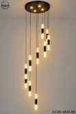 Chandelier ya Ajabu ya LED kwa Ajili ya Ngazi, Hubadilisha Rangi - 2