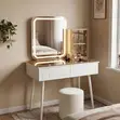 Square Mirror LED Vanity Set - 1