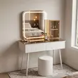 Square Mirror LED Vanity Set - 2