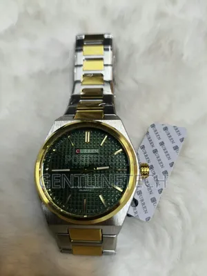 Curren 8439 Green & Gold Watch - KSh 3,000