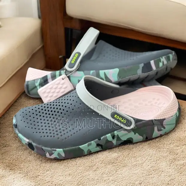 Limited Edition Crocs LiteRide Camouflage Clogs - 1