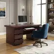 Executive 1400mm Mahogany High Desk | Meza ya Home Office - 3
