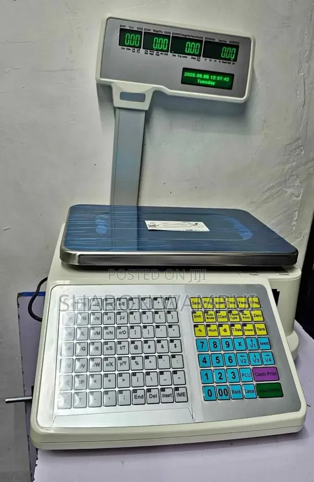 New Barcode Memory and Printing Scale - 1