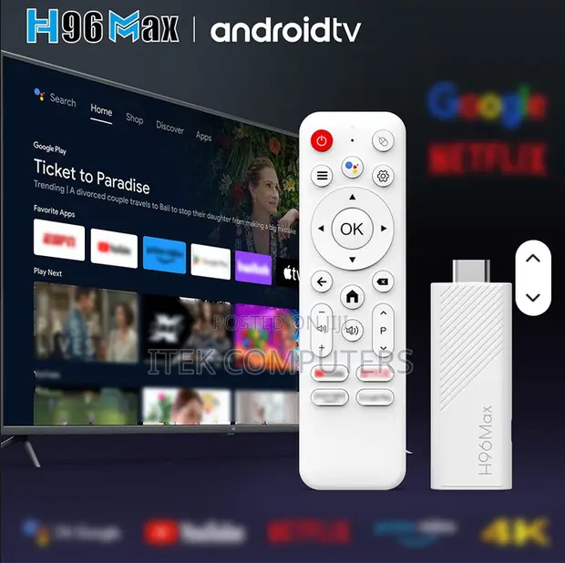 H96 Max Android TV Stick 2GB RAM - 1