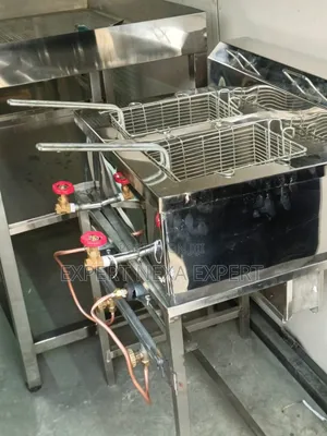 Fryer ya Umeme ya Double - Ya Kibiashara
