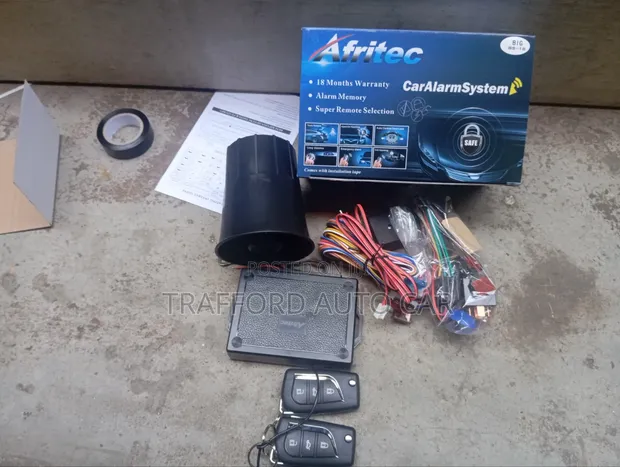 Mfumo wa Alarm ya Gari Afritec Bila Kukata - 1