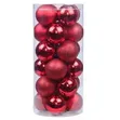 Set ya Vipodozi 24 vya Mti wa Krismasi 8cm - 4