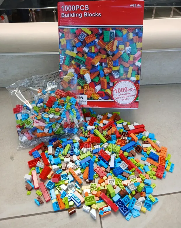 1000 Pcs Building Blocks Set - Creative Construction Toy - 1