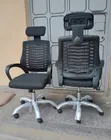 Kiti cha Ofisi cha Ergonomic - Nyeusi Mesh - 1