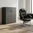 Ergonomic PU Leather Executive Office Chair - 5