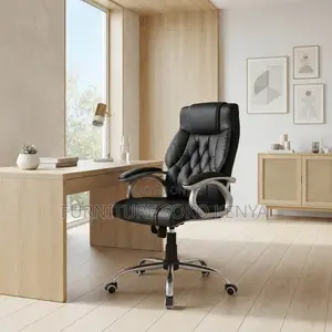 Leather Executive Chair | High Adjustable Modern Office Chair