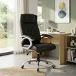 Leather Executive Chair | High Adjustable Modern Office Chair - 5