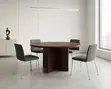 1200mm Brown Round Conference Table - 3