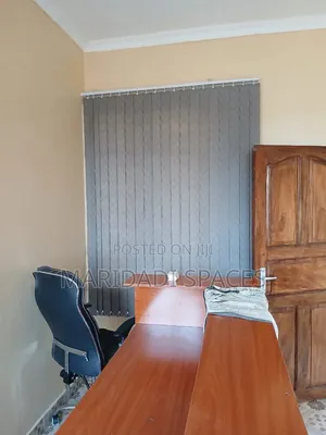 Grey Functional Vertical Blinds / Office Blinds