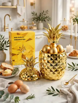 Seti ya Vifaa vya Jikoni 24 Vipande vya Pineapple Gold
