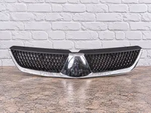 Grille ya Mbele ya Mitsubishi Lancer Cedia CS3A CS5 (2006-2008) Chrome Nyeusi